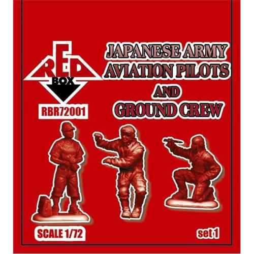 WW2 Jap. Army Aviation pilots and crew set 1 (1/72)