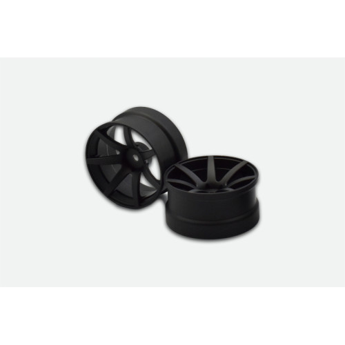 Comp. Drift Wheel JD7 Matte Black (Offset 6mm, 2pcs) Comp. Drift Wheel JD7 Matte Black (Offset 6mm, 2pcs)