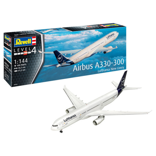 Airbus A330-300 Lufthansa New Livery (1/144) Airbus A330-300 Lufthansa New Livery (1/144)