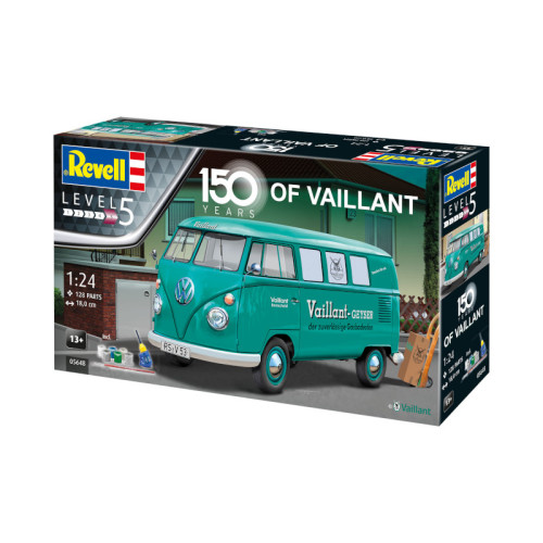 Gift Set - 150 years of Vaillant Volkswagen T1 Bus (1/24)