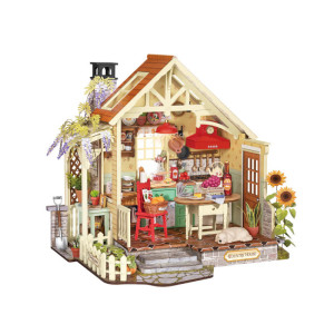 DIY Miniature House - Sunlit Farmhouse Kitchen