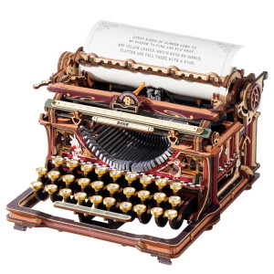 Mechanical Typewriter - 3D Puzzle Creation Set