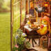 3D Wooden Book Nook Holiday Café