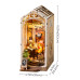 3D Wooden Book Nook Holiday Café