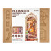 3D Wooden Book Nook Holiday Café