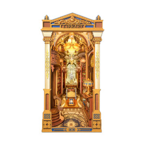 Library of Wonders 3D Wooden DIY Book Nook