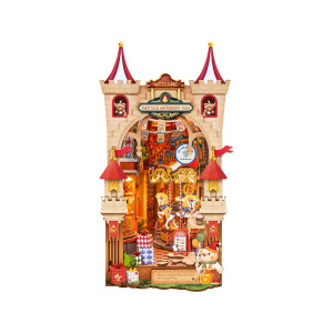 3D Wooden Book Nook Fairytale Amusement Park