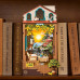 Sunset Isle 3D Wooden DIY Book Nook Sunset Isle 3D Wooden DIY Book Nook