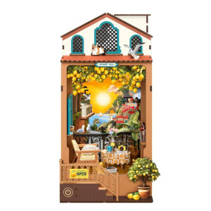 Sunset Isle 3D Wooden DIY Book Nook