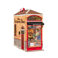 Wisdom Stationery Shop Serre-livres 3D en bois Wisdom Stationery Shop Serre-livres 3D en bois