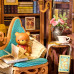 Quiet Corner Study 3D Wooden DIY Book Nook Quiet Corner Study 3D Wooden DIY Book Nook
