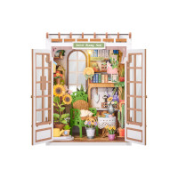 Secret Bloomy Nook 3D Wooden DIY Book Nook
