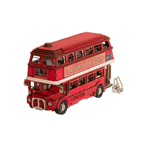 London Tour Bus - 3D Puzzle Creation Set