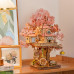 Sakura Tree House - 3D Puzzle Creation Set Sakura Tree House - 3D Puzzle Creation Set