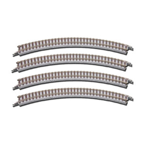 Curved Track R170-45deg (4Pcs) (Z)