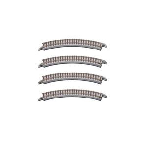 Curved Track R145-45deg (4Pcs) (Z)