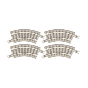 Curved Track R45-45deg (4Pcs) (Z)