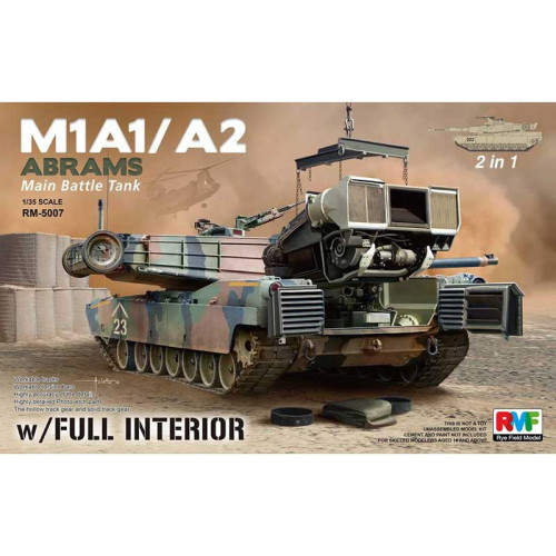M1A1/A2 Abrams w/ Full Interior (1/35)