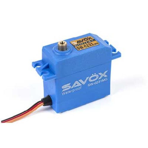 SW-0231MG Digital Waterproof DC Motor Servo 15kg, Metal Gear SW-0231MG Digital Waterproof DC Motor Servo 15kg, Metal Gear