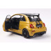 Fiat F595 Abarth Solido Works, 2024, yellow (1/18)