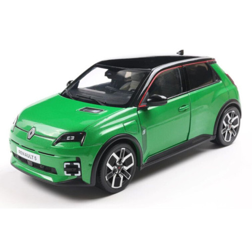 Renault 5 E-Tech 2024, Pop Green (1/18)