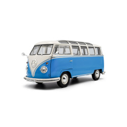 Volkswagen T1 Samba - blue/ white - 1962 (1/18)