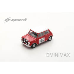 Morris Cooper S Nr105 Rallye Monte Carlo 1964 (1/43)