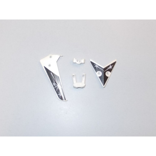 Micro Spark Tail Fin White Micro Spark Tail Fin White