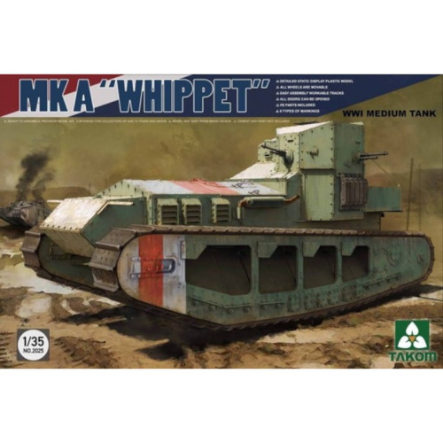 MK A Whippet - WWI Medium Tank (1/35)