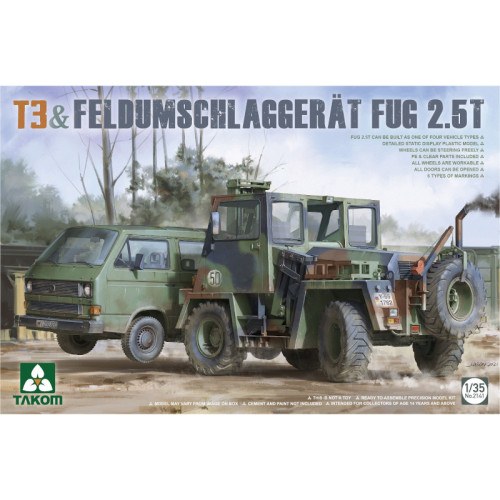 T3+ Feldumschlaggerät FUG 2.5t (1/35)