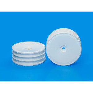 2WD Buggy Front Dish Wheels, 4x2 (Hex Hub) (1/10)