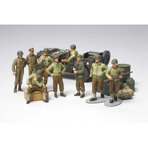 WWII US Infantry At Rest (1/48)