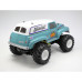 GF-02 Squash Van 4WD Carrosserie peinte vert & blanc Kit (1/10)