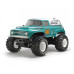 GF-02 Squash Van 4WD Carrosserie peinte vert & blanc Kit (1/10)