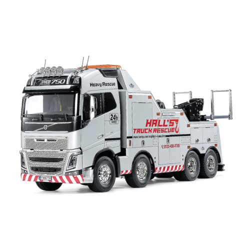Volvo FH16 Globetrotter 750 8x4 Tow Truck - Silver Edition (1/14)