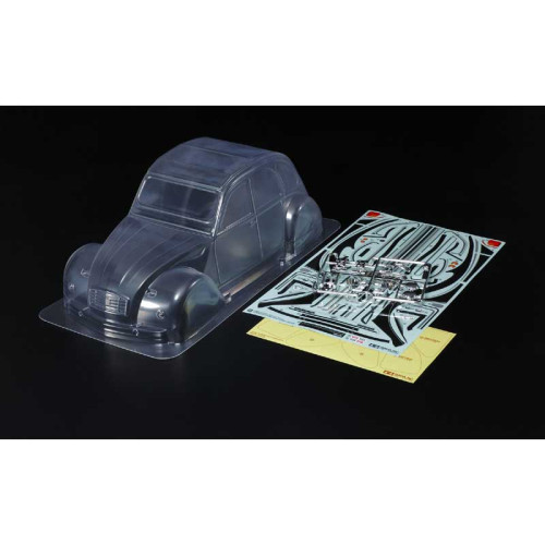 Unlackiertes Karosserie 2CV Charleston für M-chassis (1/10) Unlackiertes Karosserie 2CV Charleston für M-chassis (1/10)