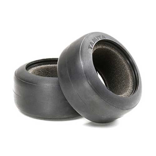 F104 Rubber Tires - Front/Hard (2 Pieces)