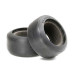 F104 Rubber Tires - Front/Hard (2 Pieces)