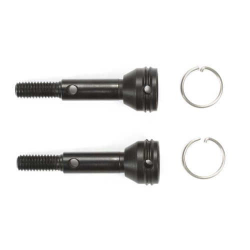 M-Chassis Wheel Axle with Axle Ring (2Pcs) M-Chassis Wheel Axle with Axle Ring (2Pcs)