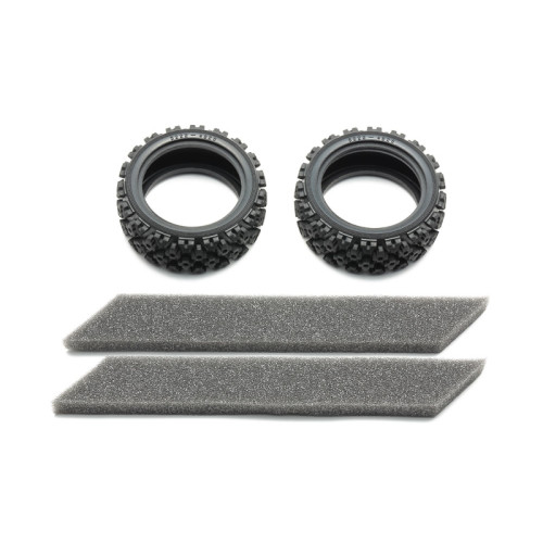 1/10 Rally Block Tire Set 26mm Soft (2pcs) 1/10 Rally Block Tire Set 26mm Soft (2pcs)