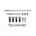 CC-02 Stainless Steel Adjustable Tie-Rod Set