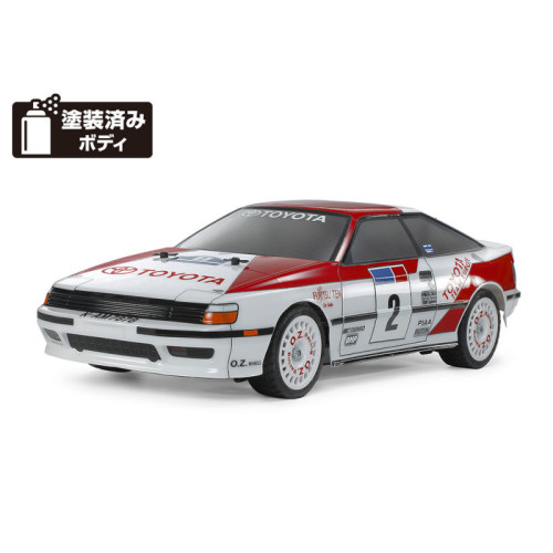 TT-02 Toyota Celica GT-Four (ST165) Painted Body 4WD Kit (1/10) TT-02 Toyota Celica GT-Four (ST165) Painted Body 4WD Kit (1/10)