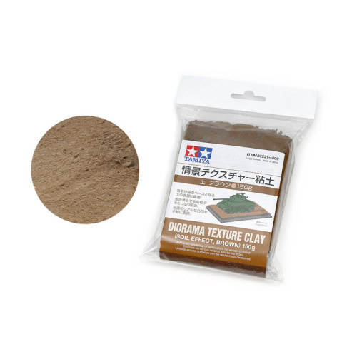 Diorama Texture Clay - Soil Effect Brown 150g Diorama Texture Clay - Soil Effect Brown 150g