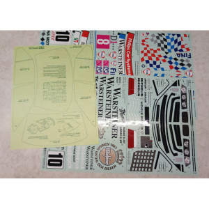 Decal sheet for BMW 318i STW (1/10)