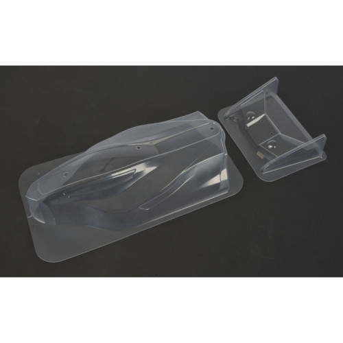 Carrosserie non peinte avec aileron Dual Ridge 58596 (1/10) Carrosserie non peinte avec aileron Dual Ridge 58596 (1/10)