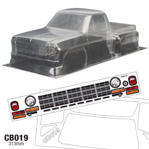 Body Set Crawler Pick Up 313mm (1/10)