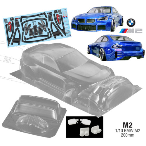 Body Set BMW M2 200mm (1/10)