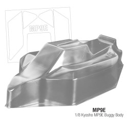 Kit Carrosserie pour Kyosho MP9 (1/8)