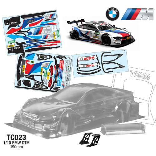 Body Set BMW DTM 190mm (1/10) Body Set BMW DTM 190mm (1/10)