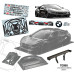 Body Set BMW i8 LB Works 200mm (1/10) Body Set BMW i8 LB Works 200mm (1/10)